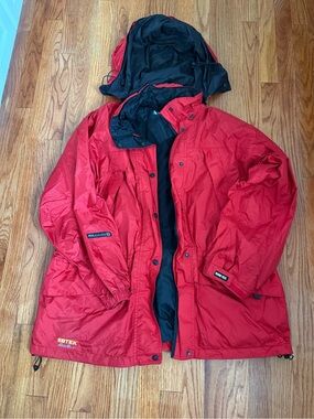 Vintage Eddie Bauer Men's Ebtek Gore-Tex Full Zip Rain Jacket Size Large